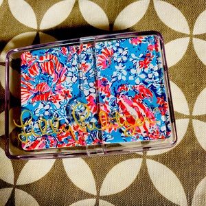 Lilly Pulitzer deck of cards!